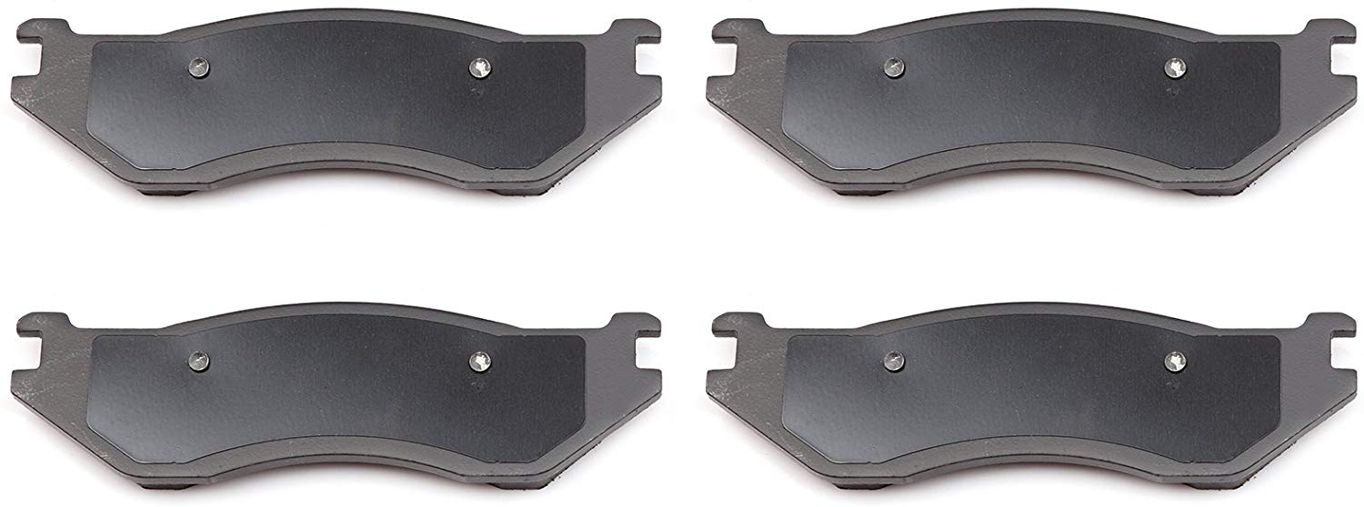 Scitoo Ceramic Discs Brake Pads, 4pcs Front Brake Pads Brakes Kits fit 2003 2004 2005 2006 Compatible fit for Durango,2002 2003 2004 2005 Dodge Ram 1500 Compatible ATD966M D966-7866