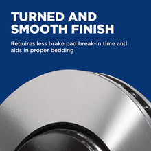 Wagner BD125768E Premium E-Coated Brake Rotor, Front