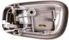 Replacement Front Right Passenger Side Gray Door Handle for 98-02 Toyota Corolla TO1353165 (1998, 2000, 2001, 2002)