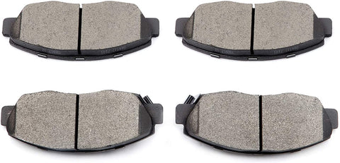 Brake Pads,ECCPP 4pcs Front Ceramic Disc Brake Pads Kits for 1998 1999 2001 2002 Honda Accord,1996 1997 1998 1999 2000 2001 2002 2003 2004 2005 2006 2007 2009 2010 2011 Honda Civic