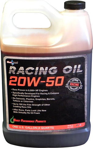 Boost Performance Products CleanBoost 20W50 Racing Oil - 1 Gallon