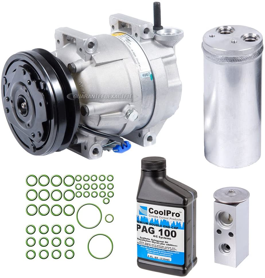 For Daewoo Lanos 1999 2000 2001 2001 AC Compressor w/A/C Repair Kit - BuyAutoParts 60-82228RK New