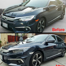 Fits for 2016-2020 10th Honda Civic RS Style JDM Clear Lens Fender Bumper Side Marker Lamps Light