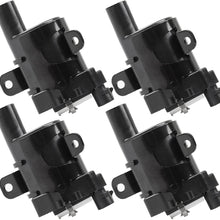 LSAILON Pack of 4 Ignition Coil Fit for Chev-y/Buick/Cadillac/GMC/Hummer/Isuzu/Workhorse 1999-2007 Automobiles Compatible with OE: UF262 C1251