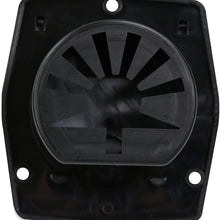 RV Camper Trailer Motorhome Power Cord Hatch Electrical Access Door … (Black-9B)