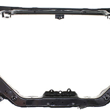 Radiator Support Assembly Compatible with 2007-2009 Honda CR-V Black Steel