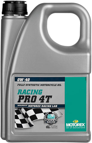 Motorex Racing Pro 4T Oil - 0W40 - 4L. 171-409-400
