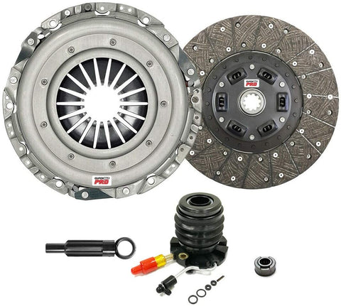 ClutchMaxPRO Heavy Duty OEM Clutch Kit with Slave Cylinder Compatible with 1997-2008 Ford F-150, F-250 4.2L 4.6L