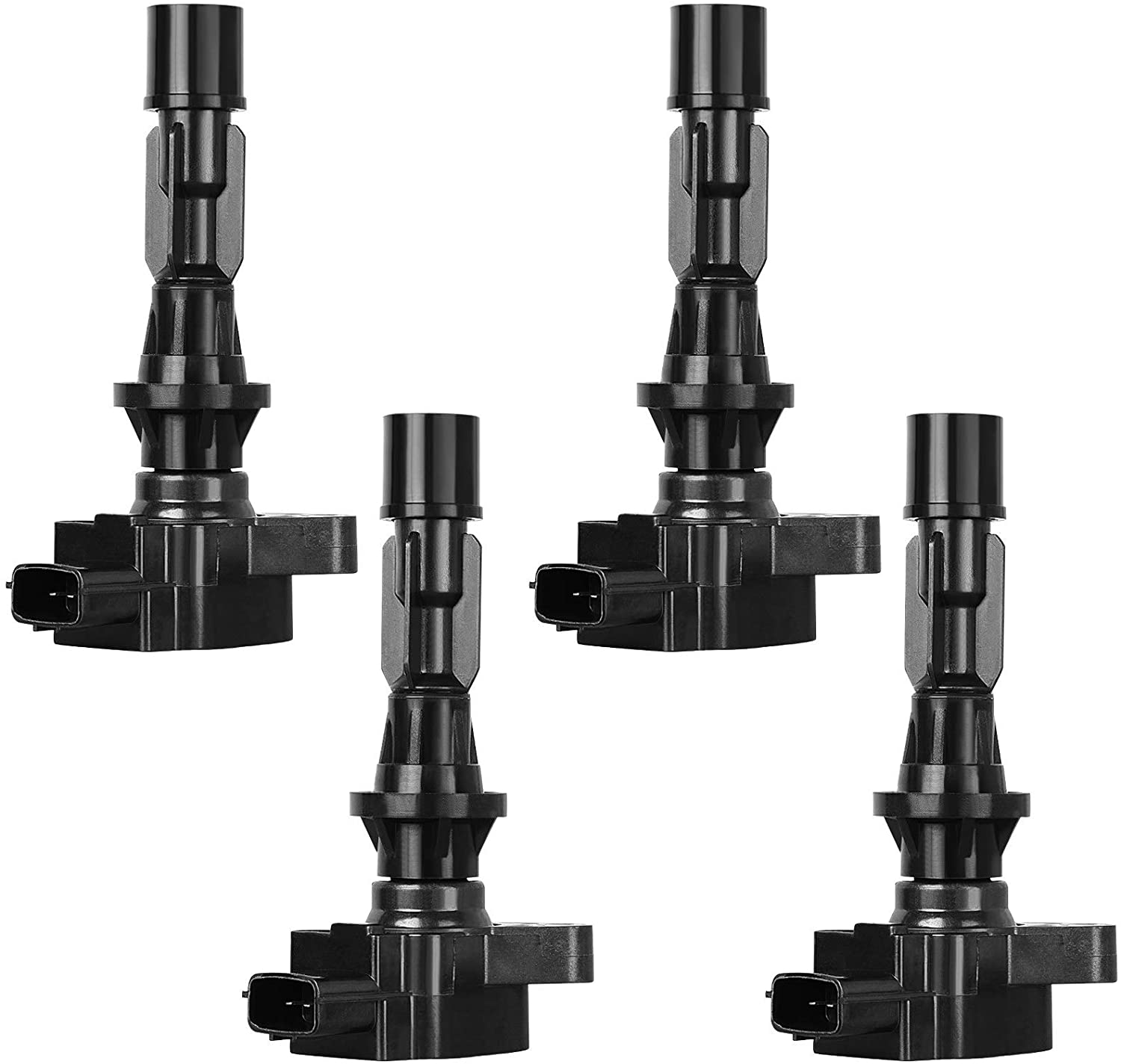 AUTOSAVER88 Ignition Coil Pack of 4 Compatible with 2006-2013 Mazda 3, 2006-2013 Mazda 6, 2007-2012 Mazda CX-7, 2006-2015 Mazda MX-5 Miata L4 2.0L 2.5L 2.3L