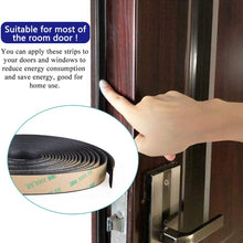 CloudBuyer Universal Car Windshield Seal Strip,Self Adhesive Wind Noise Reduction,Automotive Sunroof Soundproof Strip,33feet(10m)