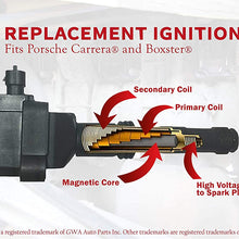 Ignition Coil Pack- Replaces 99760210700, 99660210200, 99660210101 - Compatible with Porsche 911 Carrera and Boxster