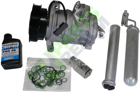 Parts Realm CO-0182AK Complete A/C AC Compressor Replacement Kit