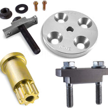 Ohio Diesel Parts Engine Barring Tool B/C Series + Injection Pump Gear Puller Tool + 24V Valve Spring Compressor Tool for 5.9L/6.7L Cummins