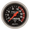 Auto Meter 3328 Sport-Comp Mechanical Nitrous Pressure Gauge