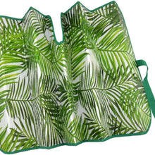 BDK Tropical Leaves Auto Windshield Sun Shade for Car SUV Truck - Balmy Fern - Double Bubble Foil Jumbo Folding Accordion - AS-768