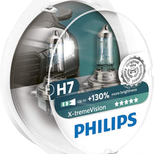 Philips X-treme Vision +130% Headlight Bulbs (Pack of 2) (H7 55W)