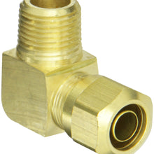 EATON Weatherhead 1469X10 Air Brake Tubing, 90 Degree Elbow, Male Elbow to Male Pipe Thread, 5/8" Tube OD, 1/2" Male Pipe Thread