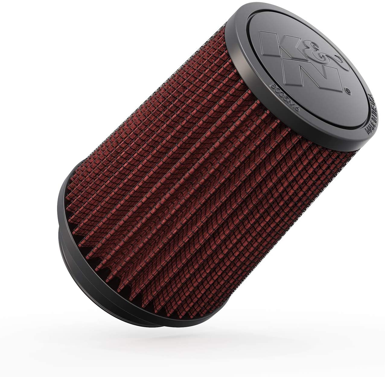 K&N Universal Clamp-On Air Filter: High Performance, Premium, Washable, Replacement Filter: Flange Diameter: 3 In, Filter Height: 5.75 In, Flange Length: 0.75 In, Shape: Round Tapered, RU-5111