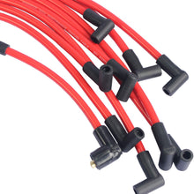 JDMSPEED New Red 10.5mm Racing Spark Plug Wires Set Replacement For Ford 5.0L 5.8L, SB SBF 302