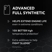 Mobil 1 High Mileage Full Synthetic Motor Oil 5W-30, 5 Quart