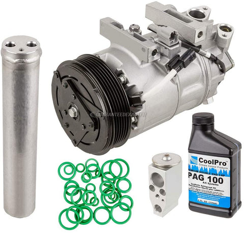 AC Compressor & A/C Repair Kit For Nissan Altima 2.5SL & 2.5SV 2013 2014 2015 - BuyAutoParts 60-82390RK New