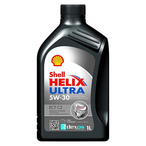 SHELL HELIX ULTRA ECT 5W-30 PASSENGER CAR MOTOR OIL 1LTR