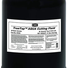 CRC TrueTap Aqua Water Soluble Cutting Fluid, 5 Gallon Pail, Blue