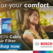 Bosch Automotive 6037C 6037C HEPA Cabin Air Filter for Select Honda Vehicles: 2016-2018 Civic, 2017-2018, 2011-2016 CR-Z, 2009-2019 Fit, 2016-2019 HR-V, 2010-2014 Insight, 2018-2019 Odyssey
