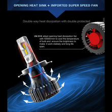 Alla Lighting LED H11 Headlight Bulb UM-2018 8000lm Xtreme Super Bright H8 H9 H11 LED Headlight Bulb Xenon H11 6000K-6500K White All-In-One Headlamp Conversion Kits H11 LED Headlight Bulbs (Set of 2)
