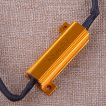 2pcs 12V 2 Pin Error Free 50W H7 Headlight Canbus Load Resistor Decoder Warning Canceller