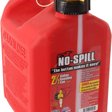 No-Spill 1405 2-1/2-Gallon Poly Gas Can