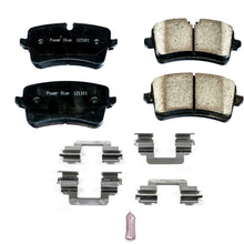 Power Stop 17-1547, Z17 Rear Ceramic Brake Pads with Hardware
