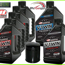 RPM Complete Engine Oil Change Kit for V-Twin Full Synthetic Harley Evo 80-99