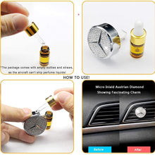 VILLSION Car Air Freshener Vent Clip Fragrance Car Smell Airfreshener Perfume Diffuser for Driver with Gift Box