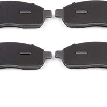Ceramic Discs Brake Pads,SCITOO Brake Kits 4pcs ThermoQuiet Ceramic Front Disc Brake Pad Set Compatible ATD1083C fit 2004 2005 2006 2007 2008 Ford F-150 2006 2007 2008 Lincoln Mark LT