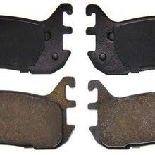 Wagner QuickStop ZD636 Ceramic Disc Pad Set, Rear