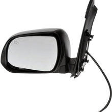 Dorman 955-2365 Driver Side Power Door Mirror - Heated for Select Toyota Models, Black
