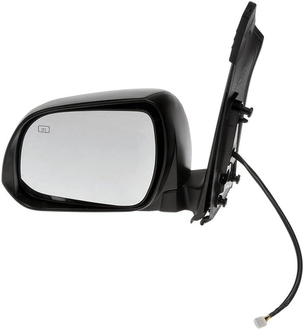 Dorman 955-2365 Driver Side Power Door Mirror - Heated for Select Toyota Models, Black