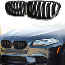 Zealhot Front Kidney Grille Fit for BMW 5 Series F10 F11 F18 2010-2017 (MATTE BLACK)