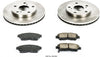 Autospecialty KOE1052 1-Click OE Replacement Brake Kit