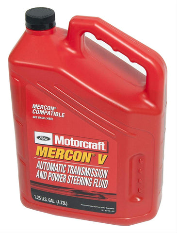 Genuine Ford XT-5-5QM MERCON-V Automatic Transmission and Power Steering Fluid - 5 Quart