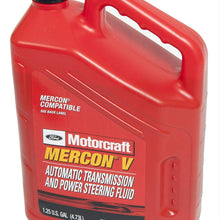 Genuine Ford XT-5-5QM MERCON-V Automatic Transmission and Power Steering Fluid - 5 Quart