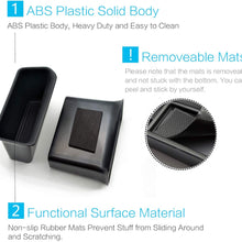 MECHCOS 4pcs Armrest Container Door Storage Organizer Box Tray Handle Compatible with for VW Volkswagen Atlas 2018 2019, 2 Front & 2 Rear
