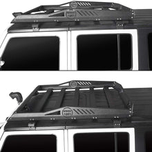u-Box Hard Top Roof Rack Cargo Carrier Basket w/Wind Deflector Fit for 2007-2018 Jeep Wrangler JK Unlimited 4 Doors