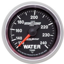 Auto Meter 3632 Sport Comp II Mechanical Water Temperature Gauge