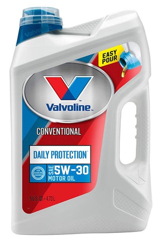 Valvoline Daily Protection SAE 5W-30 Synthetic Blend Motor Oil 5 QT ( Package may vary )