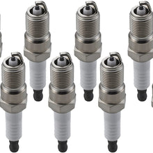 ENA Set of 8 Spark Plugs Compatible with Vin Specific Ford Mercury Lincoln Vehicles 4.6L 5.0L 5.4L V8