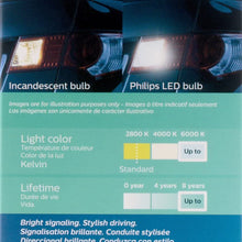 Philips 7440WLED Ultinon LED Bulb (White), 2 Pack