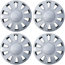 OxGord Hubcaps for 17 Inch Wheels (Pack of 4) Wheel Covers - Silver