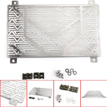 MadHornets Motorcycle Radiator Grille Guard Cover for Kawasaki Ninja 400 2018 Black